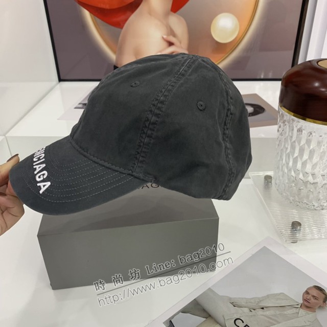 巴黎世家經典字母款男女款帆布鴨舌帽 balenciaga頂級版本棒球帽  mmj1617